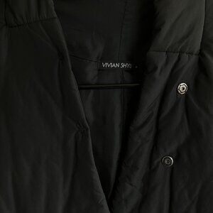 Vivian Shyu Women's Black Puffer Jacket